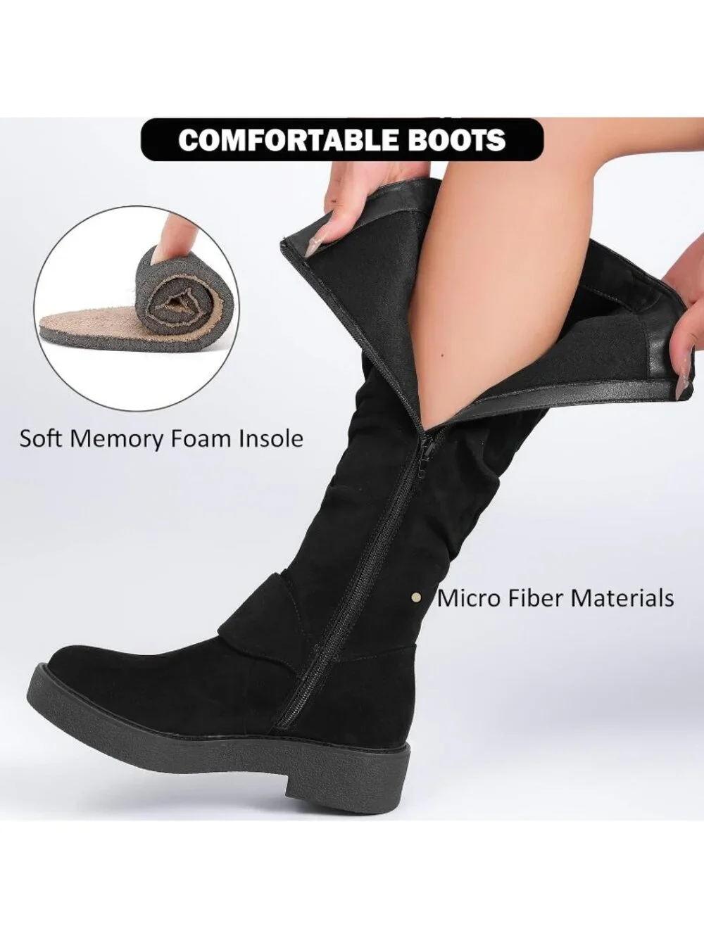 N/A flat boots